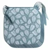 4 GALETTES 38X38CM MICROFIBRE IMPRIMEE DIVANY EMERAUDE