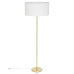 ABAT JOUR BOUCLETTE BELINE BLANC D.50CM