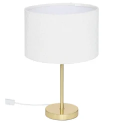 ABAT JOUR BOUCLETTE BELINE BLANC D.30CM