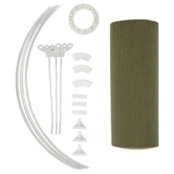 ABAT JOUR COTELE BELINE KAKI D.40CM
