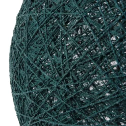 ABAT JOUR INTERIEUR BLEU PETROLE 30CM