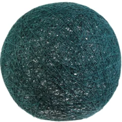 ABAT JOUR INTERIEUR BLEU PETROLE 30CM