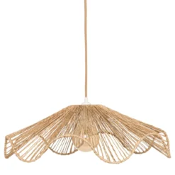 ABAT JOUR JUTE GINO NATUREM D.57.5CM