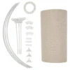 ABAT JOUR LIN BELINE BEIGE D.50CM