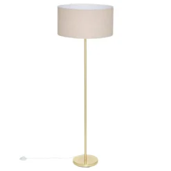 ABAT JOUR LIN BELINE BEIGE D.50CM