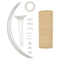 ABAT JOUR RAPHIA BELINE NATUREL D.30CM