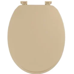 ABATTANT WC 18 POUCES COUVERCLE DESIGN BEIGE