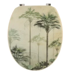 ABATTANT WC 18 POUCES COUVERCLE DESIGN FLORIDA