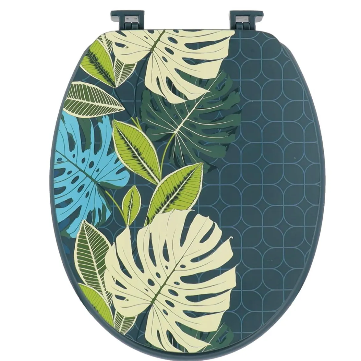 ABATTANT WC 18 POUCES DESIGN IMPRIME VENT D EXOTISME