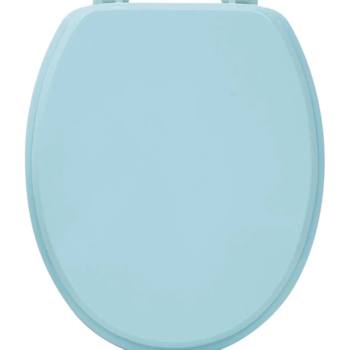 ABATTANT WC MDF 18 POUCES ATTACHES PLASTIQUES VERT D EAU