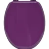 ABATTANT WC MDF   AUBERGINE