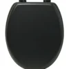 ABATTANT WC MDF   NOIR MAT