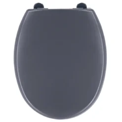 ABATTANT WC THERMODUR 18 POUCES FREIN DE CHUTE GRIS