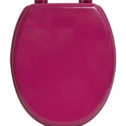 ABATTANT WC MDF   FUCHSIA