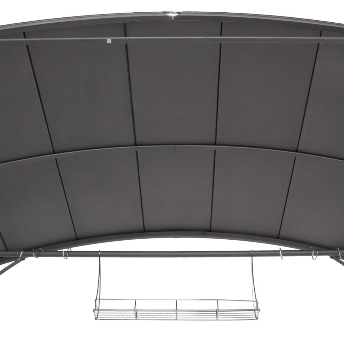 ABRI BARBECUE NEIBA 2.96X1.5M GRAPHITE