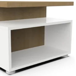 ACCESS TABLE BASSE 3 NICHES 92X50CM