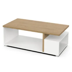 ACCESS TABLE BASSE 3 NICHES 92X50CM