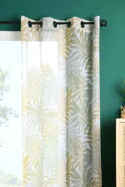 ADINO VOILE 140X260CM MOUTARDE