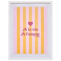 AFFICHE AMOUR CHERI 30X40CM