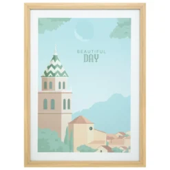 AFFICHE CADRE DAY FRANCOIS D.30X40CM