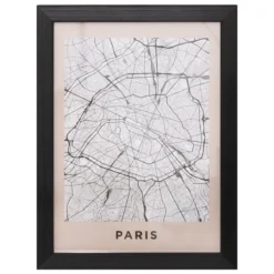 AFFICHE CADRE PARIS D.18X24CM