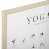 AFFICHE CADRE YOGA D.50X70CM