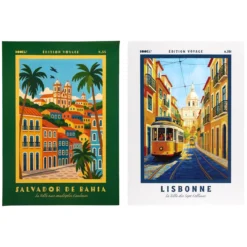 AFFICHE DECO X2 EVASION 30X40CM