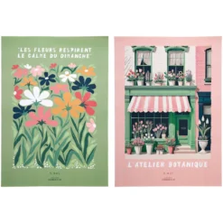 AFFICHE DECO X2 30X40CM DOLCE VITA