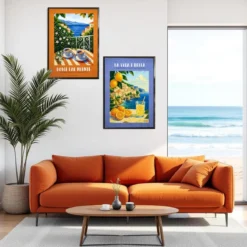 AFFICHE DECO X2 50X70CM DOLCE VITA