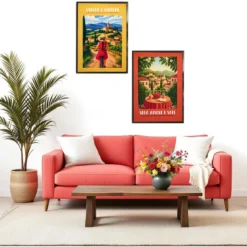 AFFICHE DECO X2 50X70CM DOLCE VITA