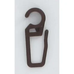 AGRAFE PLASTIQUE X 10 D28 MARRON