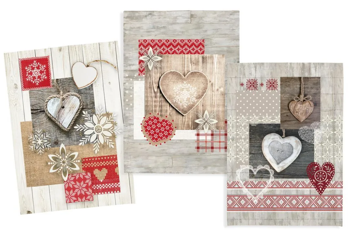 ALBIGNY COEUR TORCHON 50X70CM NATUREL