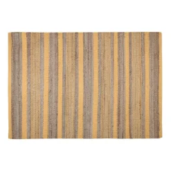 ALDABRA TAPIS 60X90CM MOUTARDE JUTE