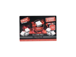 ALLUME FEU BARBECUE PROF 32 CUBES BLANC