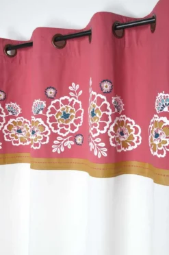 AMARYLLIS RIDEAU 140X260CM MULTICOLORE