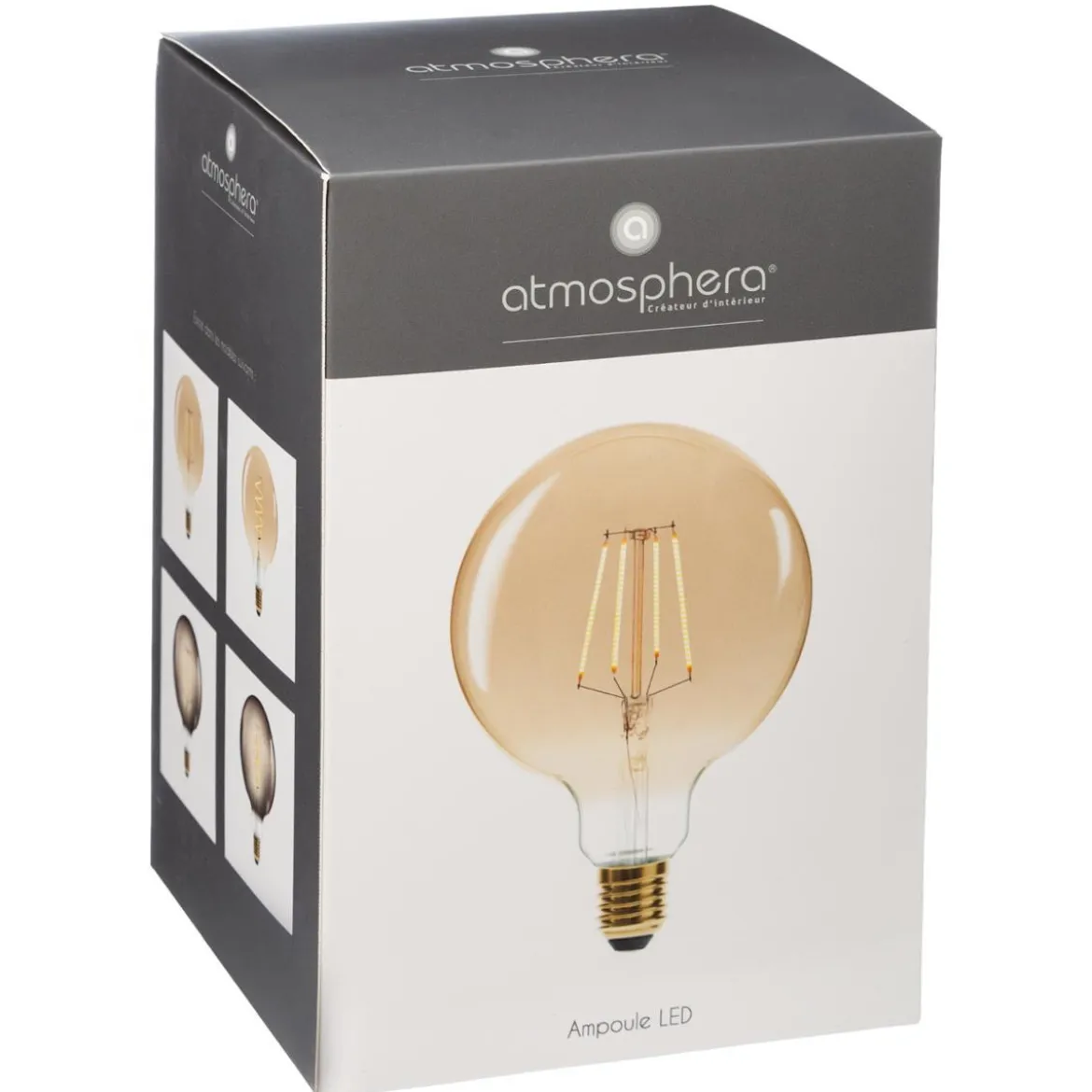 AMPOULE LED AMBRE G125 4W