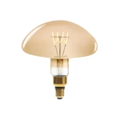 AMPOULE LED CHAMPIGNON AMBREE FILAMENT TORSADE E27