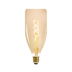 AMPOULE LED TORSADEE AMBRE BT78 4W