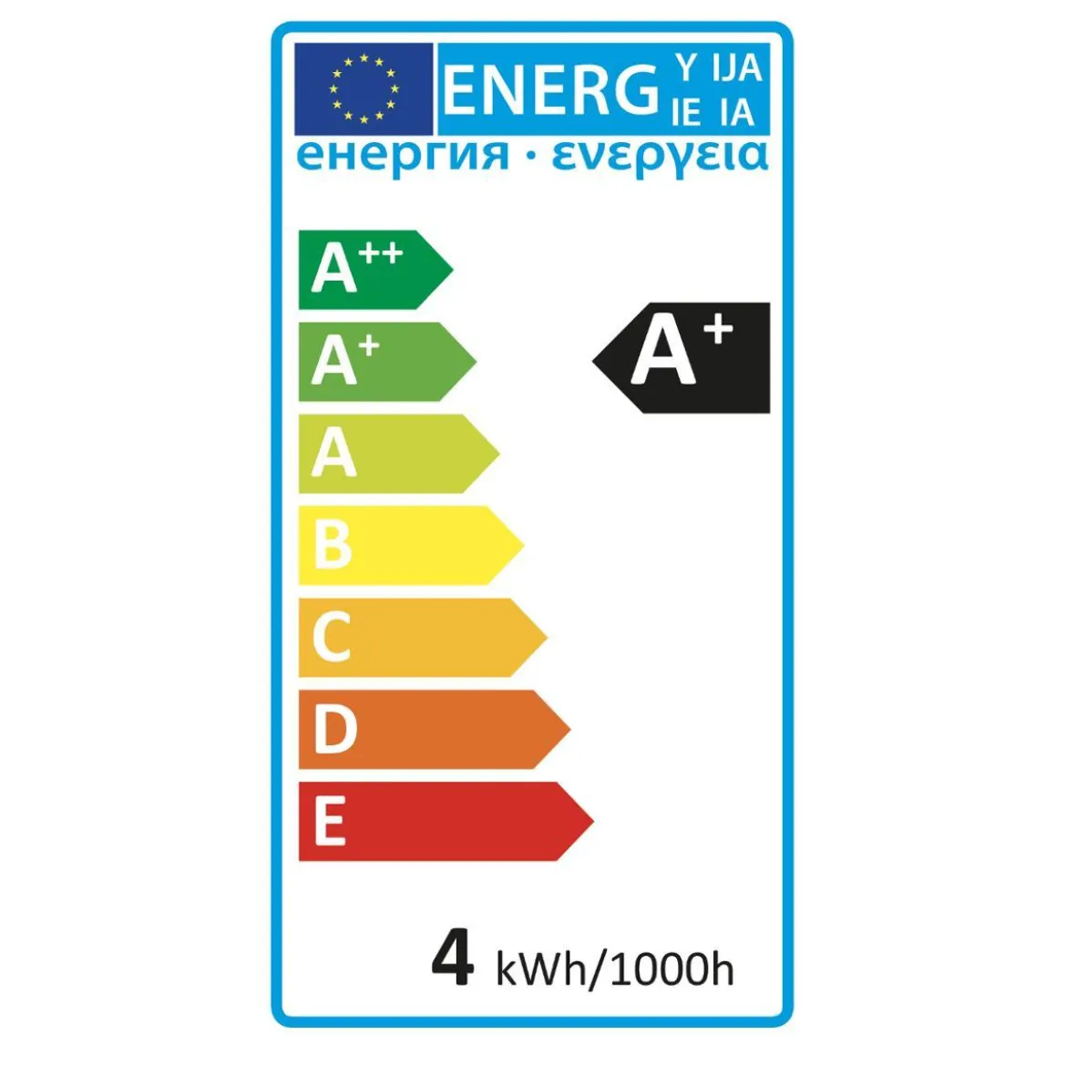 AMPOULE LED TORSADEE AMBRE G125 4W