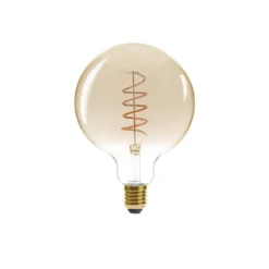 AMPOULE LED TORSADEE AMBRE G125 4W