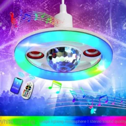 AMPOULE LED 30W DISCO E27 ENCEINTE INTEGREE 5W BLUETOOTH