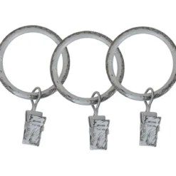 ANNEAU A PINCE D20 X8 ARGENT NOIR