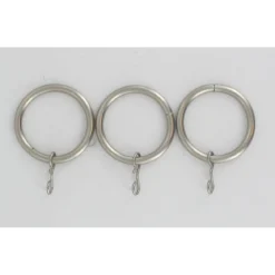 ANNEAUX D20 X8 ARGENT MAT