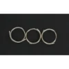 ANNEAUX NICKEL X 10 ARGENT