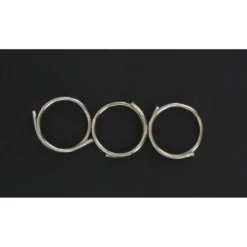 ANNEAUX NICKEL X 10 ARGENT