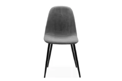 ANYA CHAISE GRIS ET PIEDS NOIR