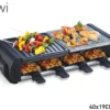 APPAREIL A RACLETTE 8 PERSONNES ELECTRIQUE
