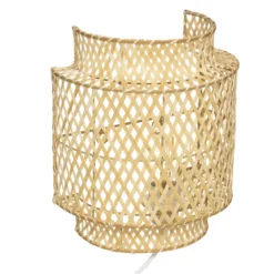 APPLIQUE BAMBOU LIBY NATUREL D.23CM