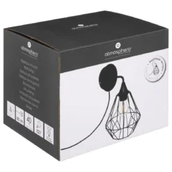 APPLIQUE METAL FLAVE NOIR D.19CM