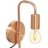 APPLIQUE METAL KELI CUIVRE D.12CM